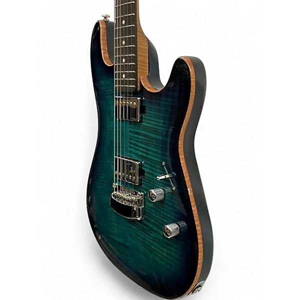 Used Ernie Ball Music Man BFR Sabre Limited Edition Blue Dream Solid Body Electric Guitar