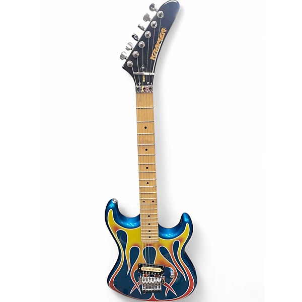 Used Kramer BARETTA HOT ROD BLUE Solid Body Electric Guitar