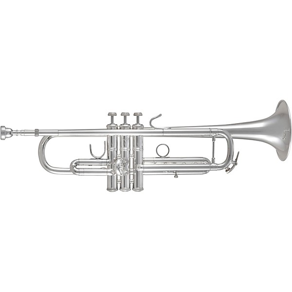170 Stradivarius 43 Bell Series Professional Bb Trumpet with Standard Leapipe Silver plated