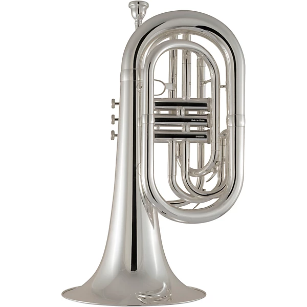 KMB412 Performance Series Large Shank Marching Baritone Silver plated