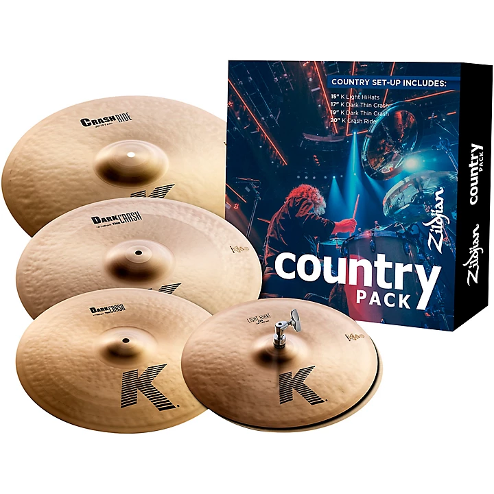 K Series Cymbal Pack Country