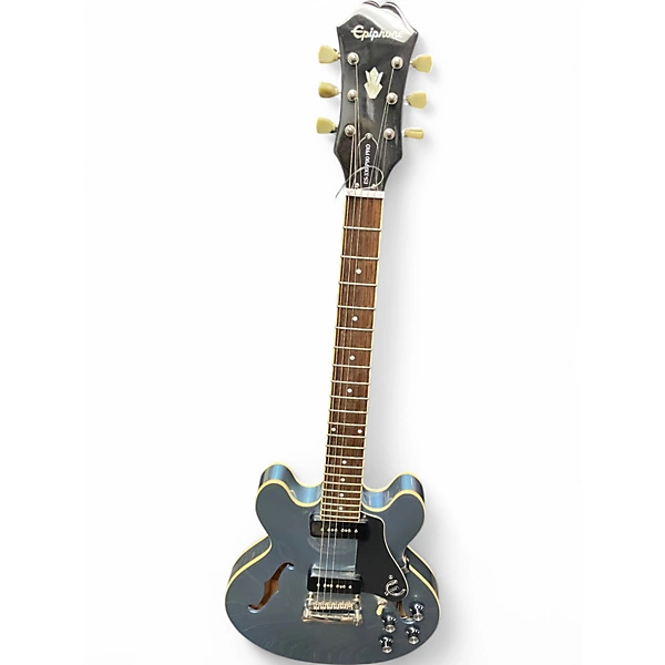 Epiphone Used Epiphone ES 339 P90 PRO Pelham Blue Hollow Body Electric Guitar.gc