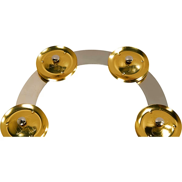 Tambo Ring Stainless Steel with Brass Jingles 6 in