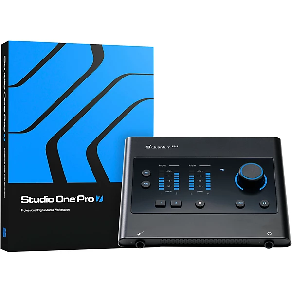 PreSonus Quantum ES 2 USB C 2 x 2 Audio Interface With 6 Month Studio One Membership Included Level 1 M10925004000000.gc