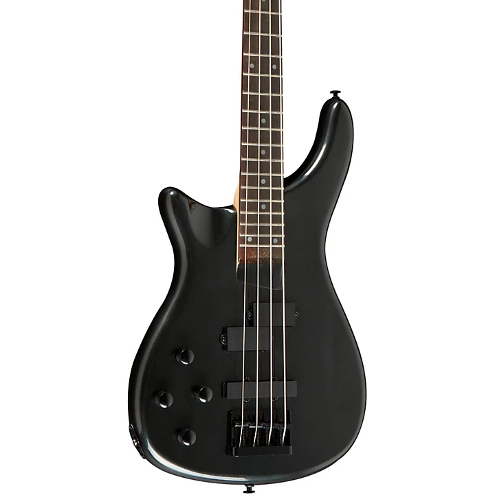 Rogue LX200BL Left Handed Series III Electric Bass Guitar Pearl Black