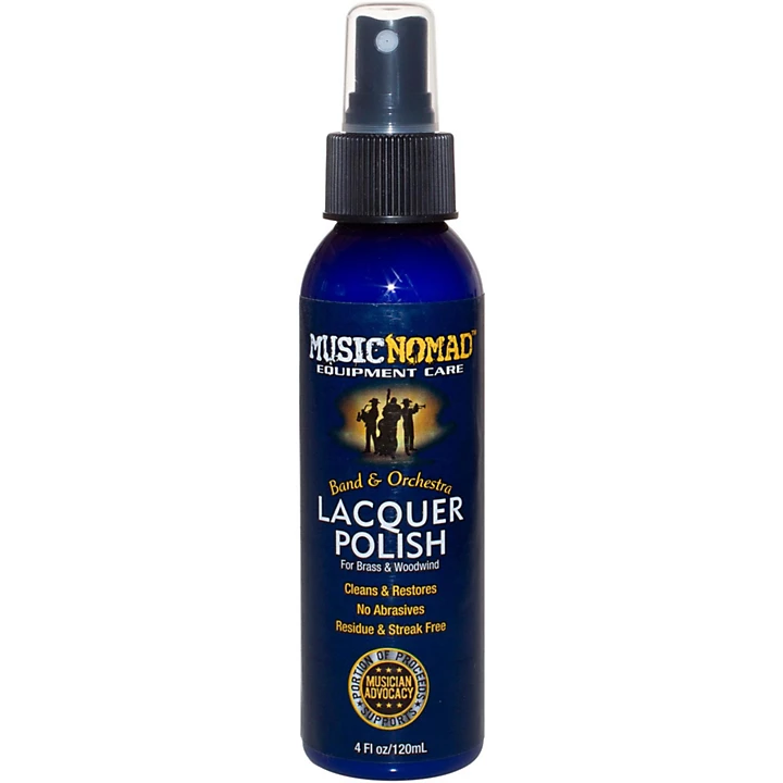 Lacquer Polish for Brass Woodwinds 4oz Bottle