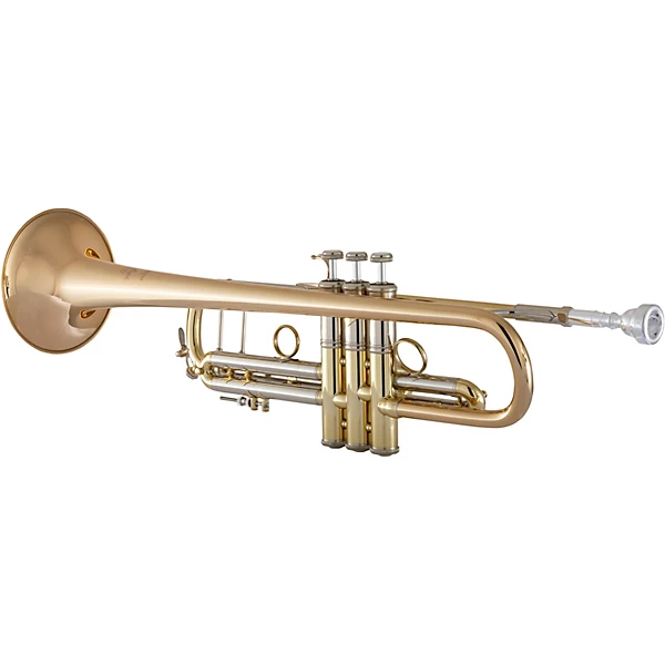 190 Stradivarius 65 Bell Dual Bore Series Unlacquered Professional Bb Trumpet Unlacquered
