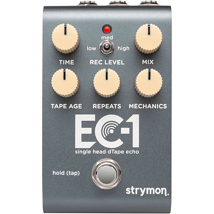 Strymon EC 1 Single Head dTape Echo Effects Pedal Gray