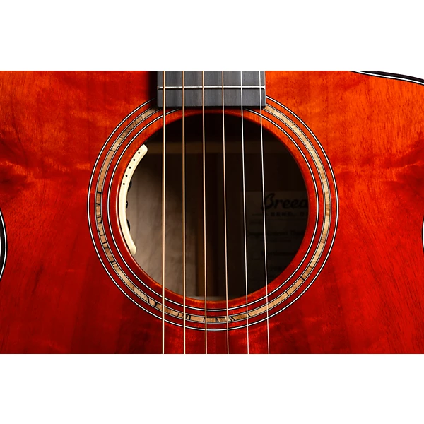 Oregon All Myrtlewood Thinline Limited Edition Concert Cutaway Acoustic Electric Guitar Hot Rod