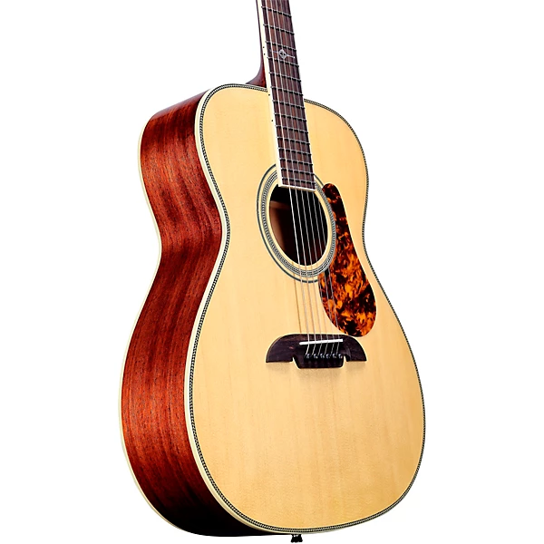 Alvarez MF60 Herringbone Folk OM Acoustic Guitar Natural