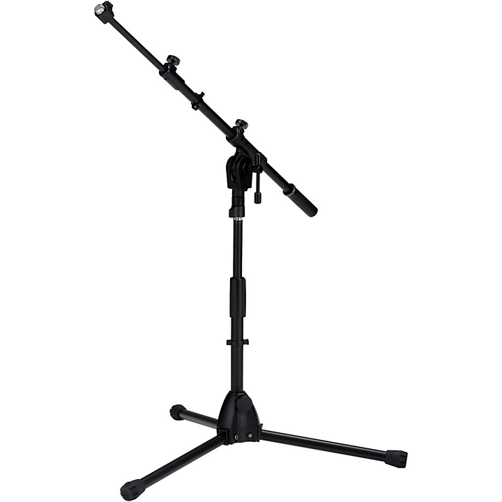 Iron Works Tour Low Profile Telescoping Boom Stand Black