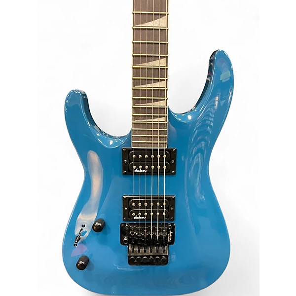 Used Jackson JS32 Dinky Left Handed BLUE Electric Guitar