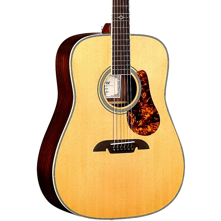 Alvarez MD70E Herringbone Dreadnought Acoustic Electric Guitar Level 2 Natural