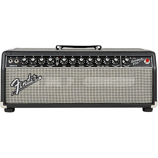 Fender Bassman 800 Hybrid 800W Bass Amp Head Black