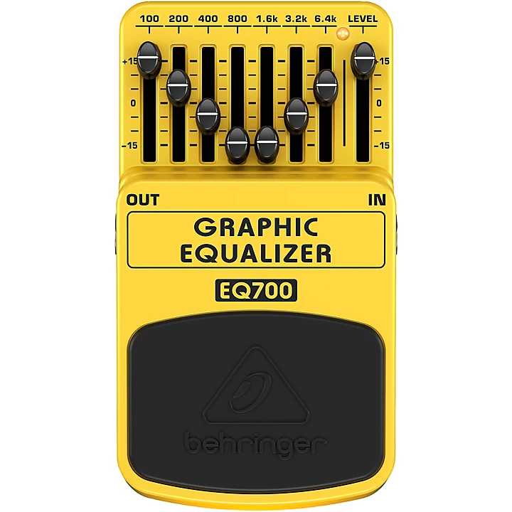 Behringer EQ700 Graphic Equalizer 7 Band EQ Pedal