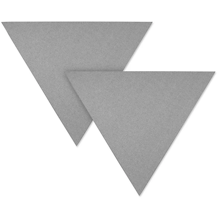 Cumulus Broadband Ceiling Corner Trap Set of 2 Gray