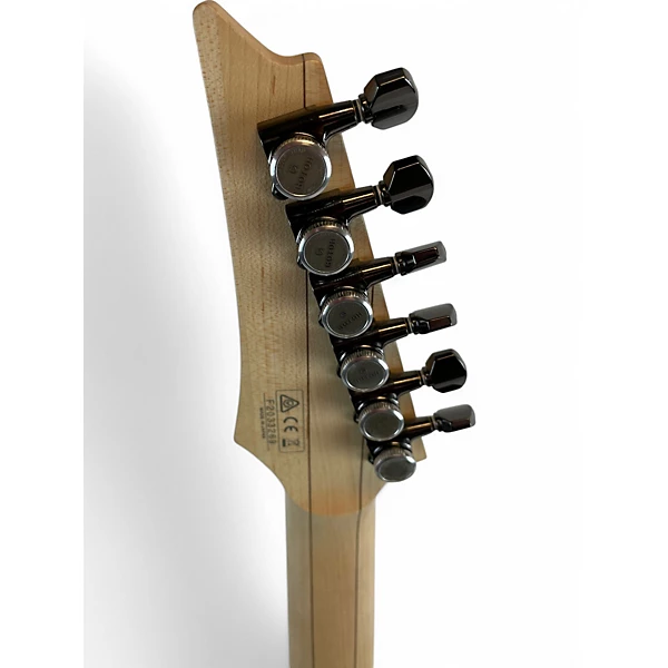 Used Ibanez RG652ahmfx NEBULA GREEN BURST Solid Body Electric Guitar