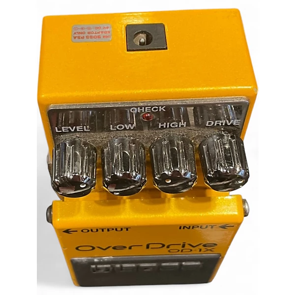 BOSS Used BOSS OD1X Overdrive Effect Pedal