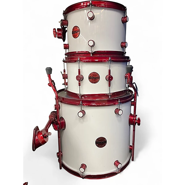 ddrum Used ddrum 5 Piece Reflex Arctic White Drum Kit.gc