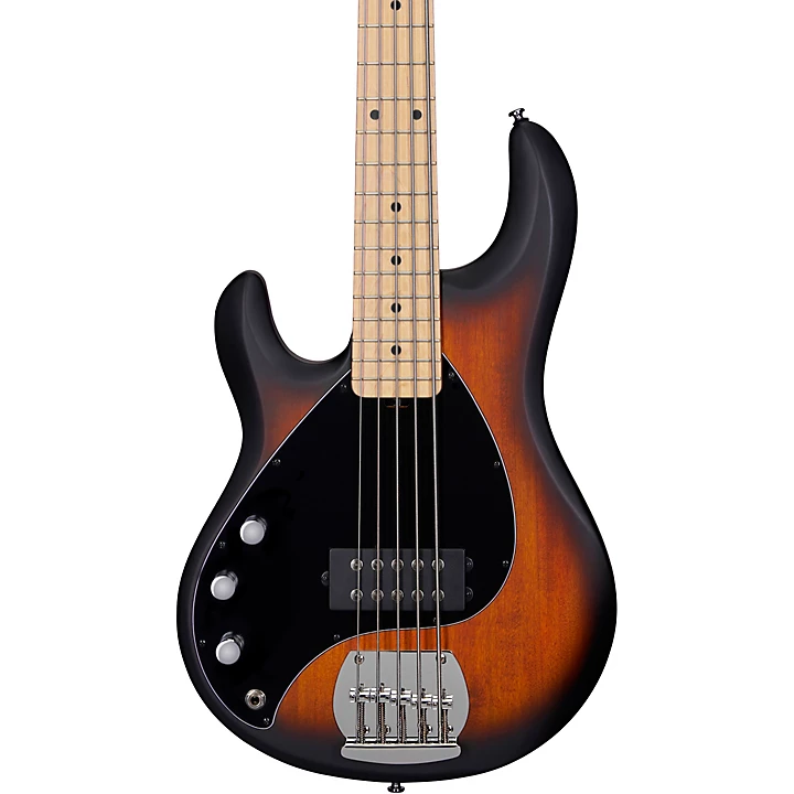 Sterling by Music Man SUB StingRay 5LH Left Handed 5 String Electric Bass Vintage Sunburst