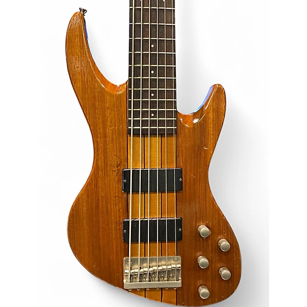 DeArmond Used DeArmond pilot dlx VI Natural Electric Bass Guitar.gc