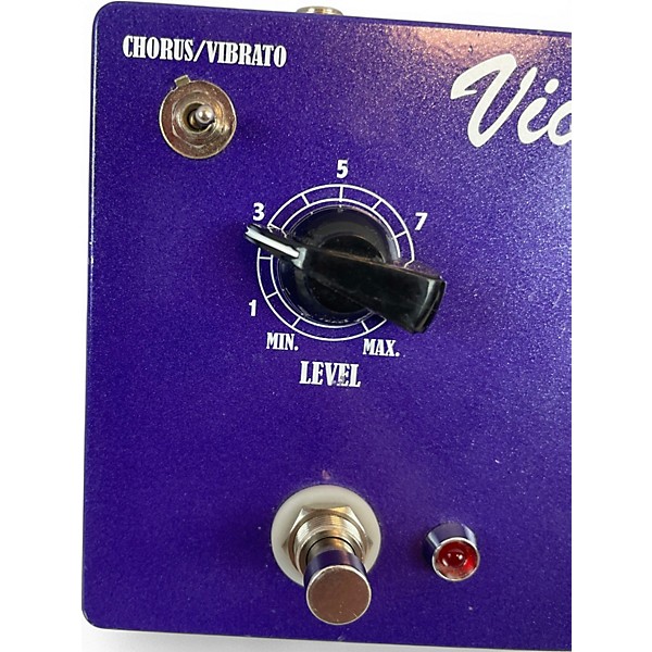 Used R Weaver VIOLET VIBE Effect Pedal