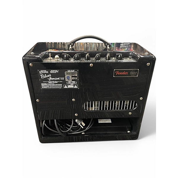 Fender Used Fender Limited Edition Black Sparkle Blues Jr III Tube Guitar Combo Amp.gc