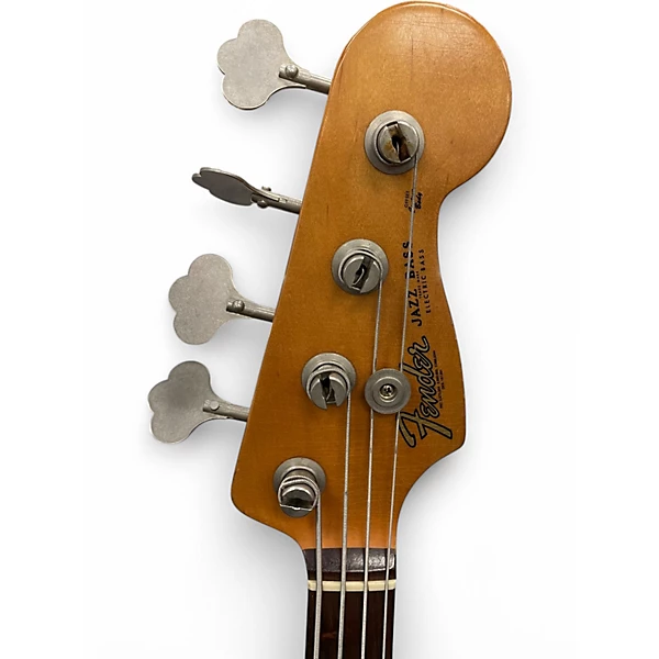 Used Fender Road Worn 1960S Jazz Bass 2 Color Sunburst Electric Bass Guitar