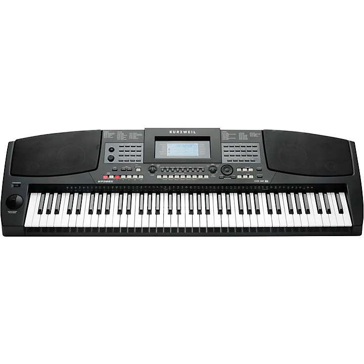 KP300X 76 Key Portable Arranger Keyboard Black