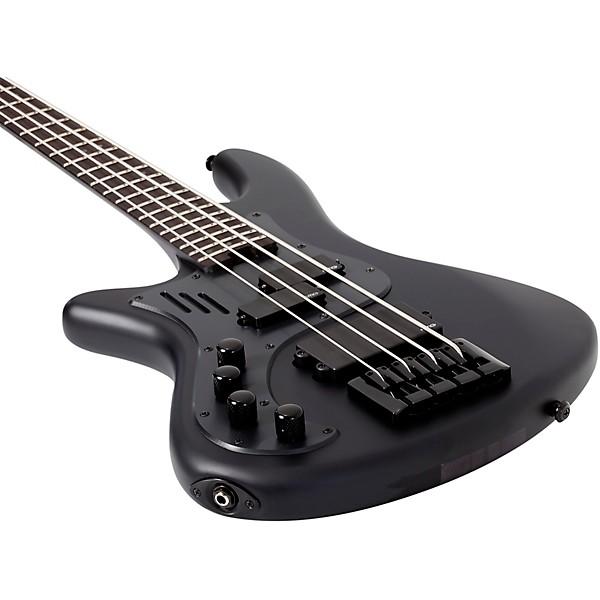Schecter Guitar Research Stiletto 4 Stealth Pro EX LH Satin Black