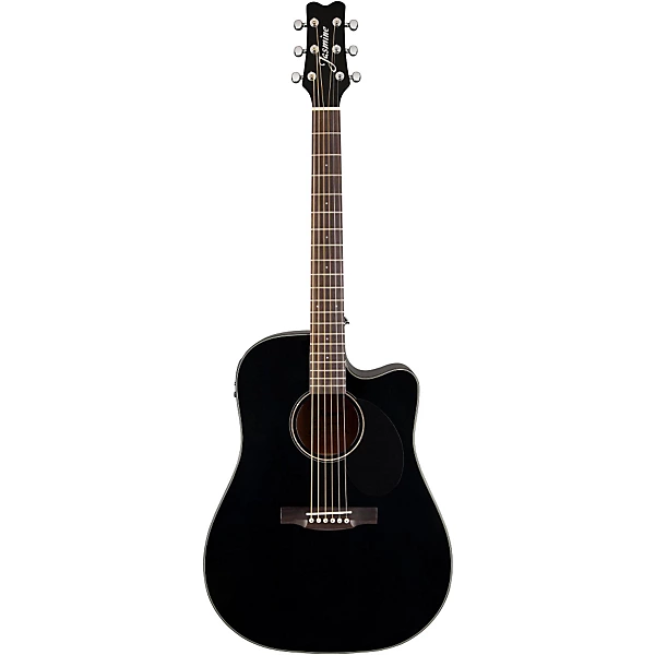 Jasmine JD 39 Dreadnought Acoustic Electric Guitar Level 2 Black