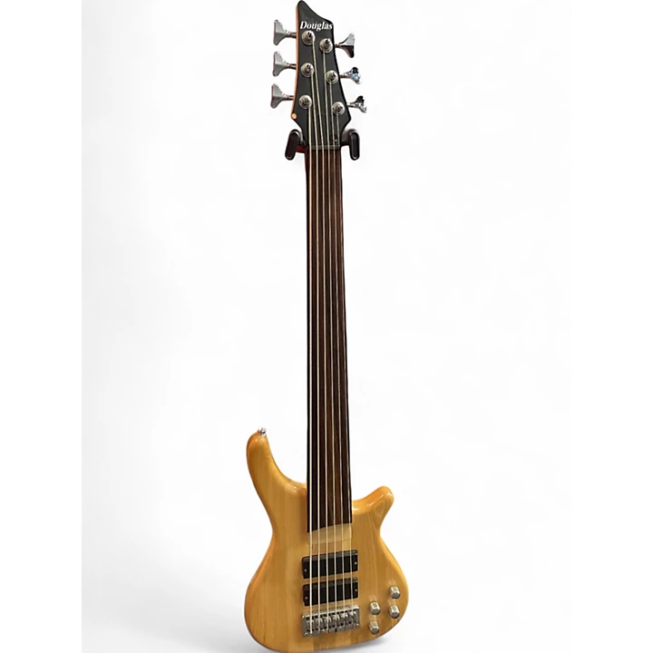 Used Douglas WOB826 Natural Electric Bass Guitar