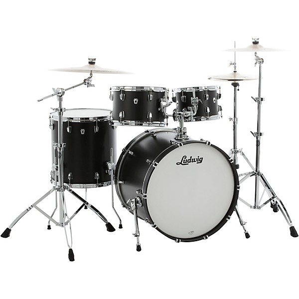 Neusonic 4 Piece Studio Shell Pack with 22 in Bass Drum Twin Shadow