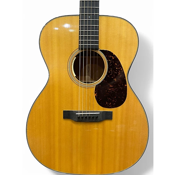 Used Martin 00018 Natural Acoustic Guitar