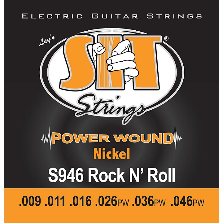 S946 Rock n Roll Power Wound Nickel Electric Guitar Strings