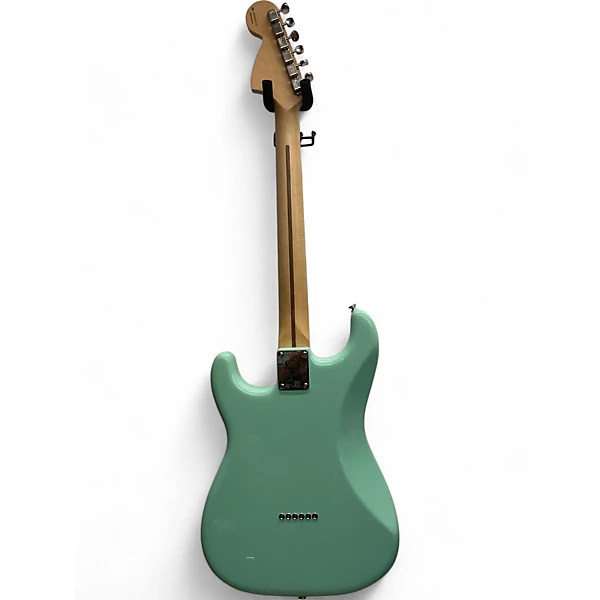 Fender Used 2023 Fender Tom DeLonge Stratocaster Surf Green Solid Body Electric Guitar.gc
