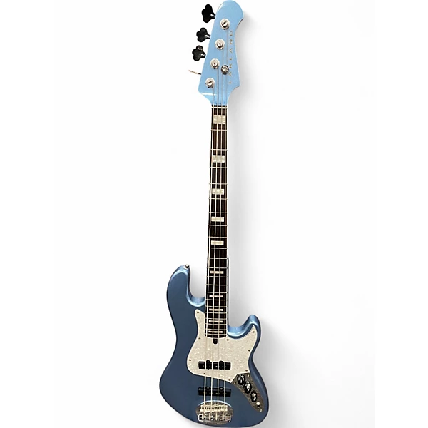 Lakland Used Lakland DJ4 Darryl Jones Skyline Lake Placid Blue Electric Bass Guitar.gc