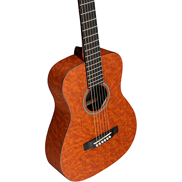 Special Birdseye HPL X Series LX Little Martin Acoustic Guitar Cognac