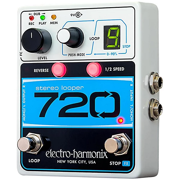 720 Stereo Looper Pedal
