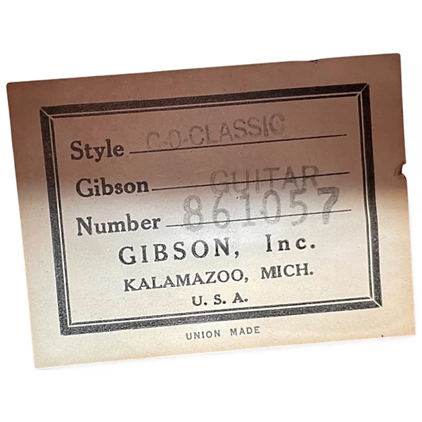 Gibson Vintage Vintage