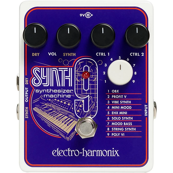 Electro Harmonix SYNTH9 Synthesizer Machine Pedal