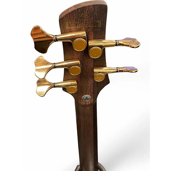 Ibanez Used Ibanez SR5CMDX Black Ice Low Gloss Electric Bass Guitar.gc