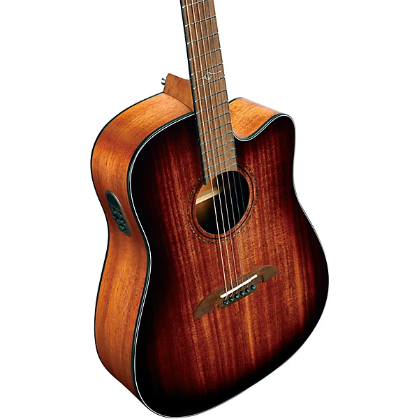 AD66CE Dreadnought Acoustic Electric Guitar Shadow Burst