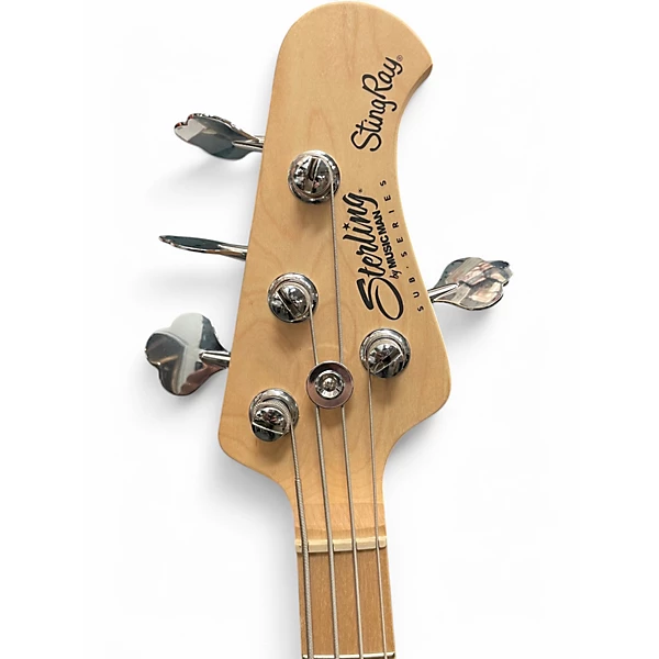 Used Sterling by Music Man STINGRAY RED Electric Bass Guitar