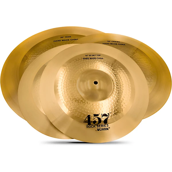 457 4 Piece Rock Cymbal Pack