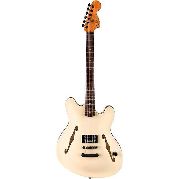 Tom DeLonge Starcaster Electric Guitar Satin Olympic White