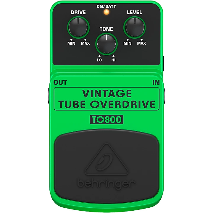TO800 Vintage Tube Overdrive Guitar Effects Pedal