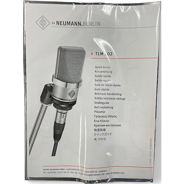 Neumann Used Neumann TLM102 Condenser Microphone