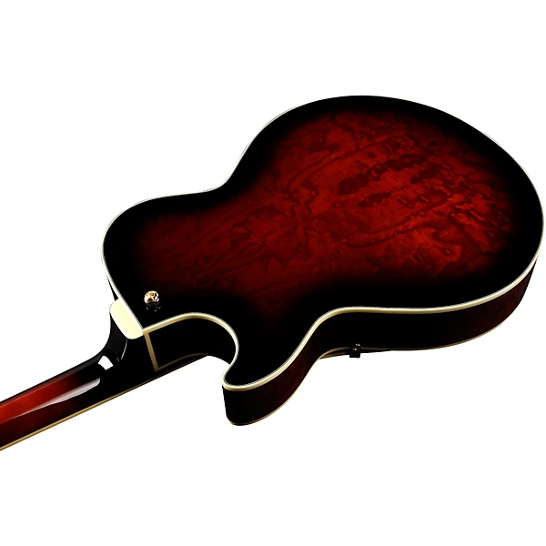 AG95QA Artcore Expressionist Series Electric Guitar Dark Brown Sunburst