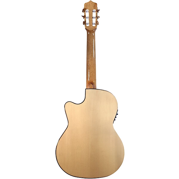 Rosa Luna Flamenco Acoustic Electric Nylon Guitar Natural